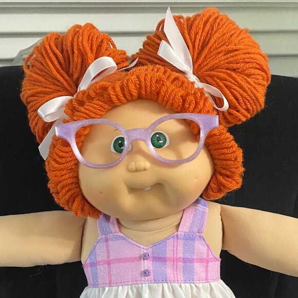 Replacement Glasses for Vintage Cabbage Patch Kids HM8 and other Kids- White - Picture 4 of 6